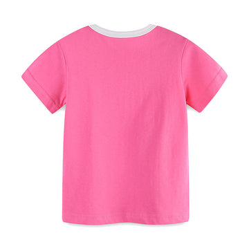 25 Summer Ne25 Summer Girls' T-Shirts – Love Rainbow Print, Cotton Sweatshirt, Baby Round Neck Short-Sleeve Topw Girls T-shirt Love Rainbow Print Children's Cotton Sweatshirt Baby Round Neck Short Sleeve Top - Alibaba